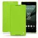 Housse cuir Sony Xperia Z5 - Vert fluo