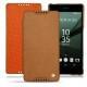 Lederschutzhülle Sony Xperia Z5 - Mandarine vintage ( Pantone 165C ) 