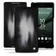 Custodia in pelle Sony Xperia Z5 - Gris Patine