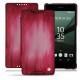 Housse cuir Sony Xperia Z5 - Rose Patine