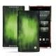 Funda de piel Sony Xperia Z5 Compact - Vert Patine