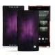 Housse cuir Sony Xperia Z5 Compact - Violet Patine