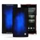 Sony Xperia Z5 Compact leather case - Bleu Patine