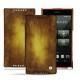 Housse cuir Sony Xperia Z5 Compact - Doré Patine