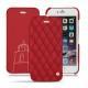 Housse cuir Apple iPhone 6S Plus - Rouge troupelenc - Couture