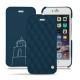 硬质真皮保护套 Apple iPhone 6S - Blu mediterran - Couture