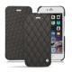 Funda de piel Apple iPhone 6S Plus - Anthracite - Couture ( Pantone 424C ) 