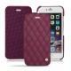 Custodia in pelle Apple iPhone 6S - Prune vintage - Couture