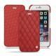 Funda de piel Apple iPhone 6S - Cerise vintage - Couture