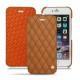 Housse cuir Apple iPhone 6S Plus - Mandarine vintage - Couture