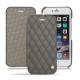 Housse cuir Apple iPhone 6S Plus - Acier vintage - Couture