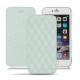 Apple iPhone 6S leather case - Bleu ciel - Couture ( Nappa - Pantone 277C ) 