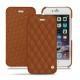 Custodia in pelle Apple iPhone 6S - Marron - Couture ( Nappa - Pantone 1615C ) 