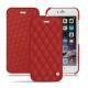 Apple iPhone 6S Plus leather case - Rouge - Couture ( Nappa - Pantone 199C ) 