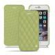 Apple iPhone 6S Plus leather case - Vert olive - Couture ( Nappa - Pantone 578U ) 