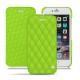 Apple iPhone 6S Plus leather case - Vert fluo - Couture