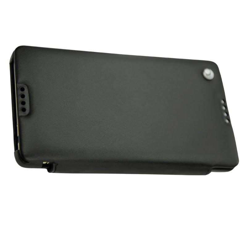Housse cuir Sony Xperia M5