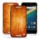 Housse cuir LG Nexus 5X - Orange Patine