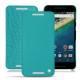 Capa em pele LG Nexus 5X - Bleu fluo