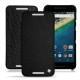 Capa em pele LG Nexus 5X - Ebène ( Sleek P C12 - Black ) 