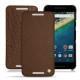 Funda de piel LG Nexus 5X - Châtaigne ( Pantone 476C ) 
