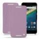 Lederschutzhülle LG Nexus 5X - Lilas ( Nappa - Pantone 2645U ) 
