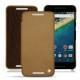 Housse cuir LG Nexus 5X - Sable vintage ( Roughtcut - Gaucho#57254 ) 