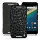 Capa em pele LG Nexus 5X - Autruche nero