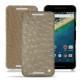 Custodia in pelle LG Nexus 5X - Autruche desert