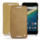 Housse cuir LG Nexus 5X - Serpent sabbia