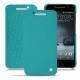 Housse cuir HTC One A9 - Bleu fluo
