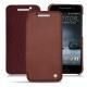 Housse cuir HTC One A9 - Passion vintage ( Glutton - Red ) 