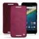 가죽 커버 LG Nexus 5X - Serpent ciclamino