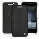 Housse cuir HTC One A9 - Abaca nero