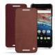 Capa em pele Huawei Nexus 6P - Passion vintage ( Glutton - Red ) 