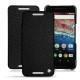 Capa em pele Huawei Nexus 6P - Ebène ( Sleek P C12 - Black ) 