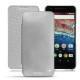 Custodia in pelle Huawei Nexus 6P - Platinium ( Bologna Hi Gloss Metallic - Pantone 877C ) 