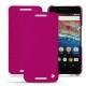 Capa em pele Huawei Nexus 6P - Rose fluo