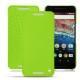 Lederschutzhülle Huawei Nexus 6P - Vert fluo