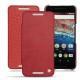 Huawei Nexus 6P leather case - Cerise vintage ( Pantone 185C ) 