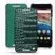 Capa em pele Huawei Nexus 6P - Crocodile pino