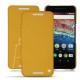 Huawei Nexus 6P leather case - Jaune soulèu