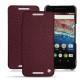 Custodia in pelle Huawei Nexus 6P - Lie de vin ( Pantone 5115C ) 