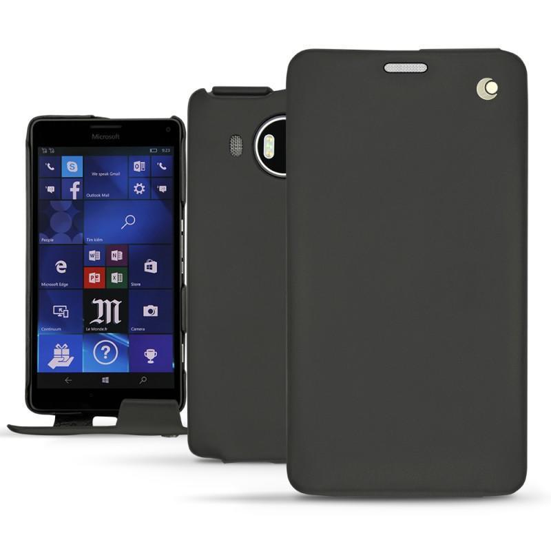 Custodia in pelle Microsoft Lumia 950 XL - 950 XL Dual Sim - Noir ( Nappa - Black ) 