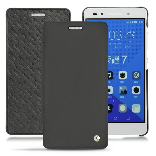 Housse cuir Huawei Honor 7