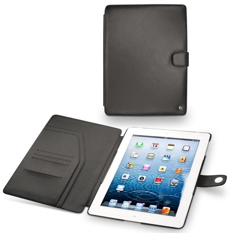 レザーケース Apple iPad 3 - Noir ( Nappa - Black ) 