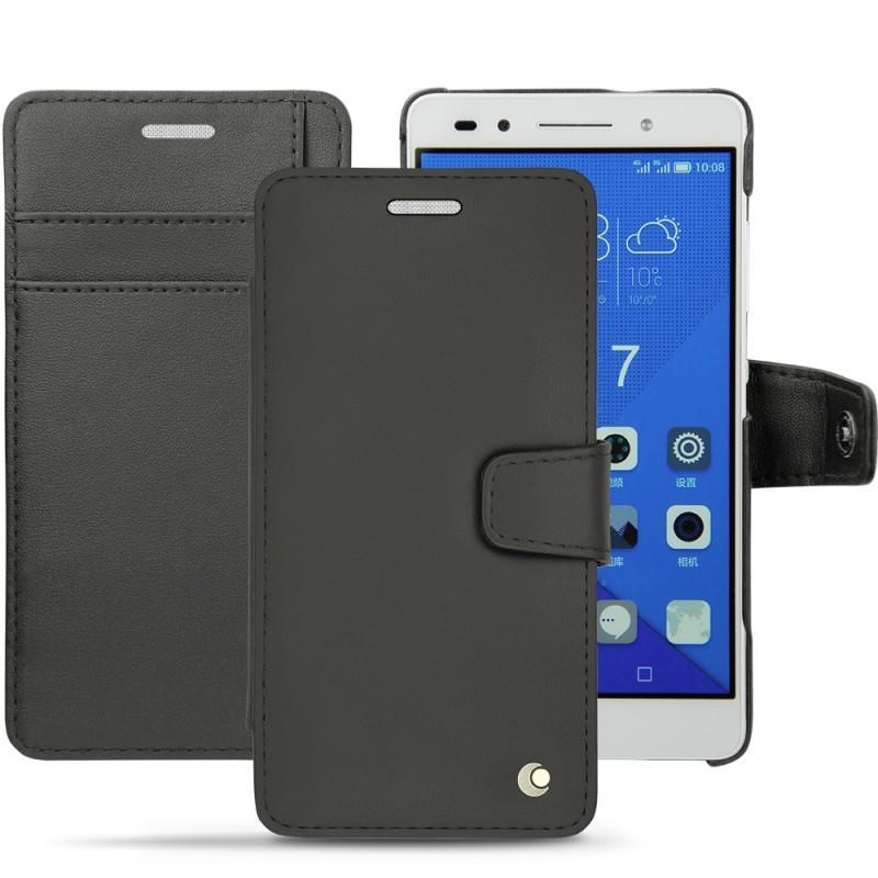 Funda de piel Huawei Honor 7 - Noir ( Nappa - Black ) 