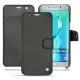 Custodia in pelle Samsung Galaxy S6 Edge Plus - Noir ( Nappa - Black ) 