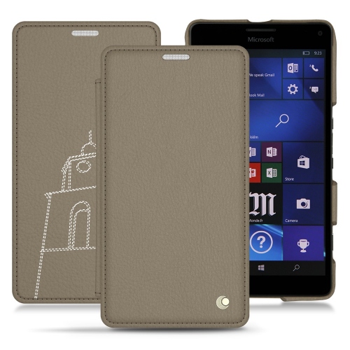 Protections de qualité (housses, étuis, coques) pour Microsoft Lumia 950 XL par NoreveDarboun sabla ( Pantone #BCB1A1 )