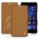 Funda de piel Microsoft Lumia 950 XL - 950 XL Dual Sim - Castan esparciate